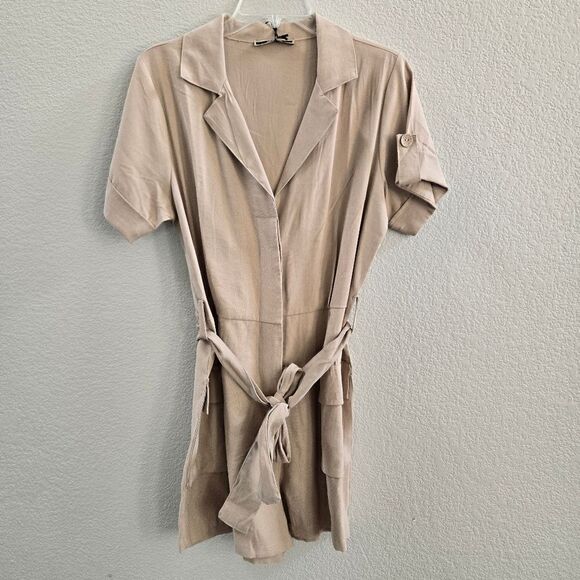 Yes-Zee jumpsuit Safari Romper suit size M New - Picture 2 of 9